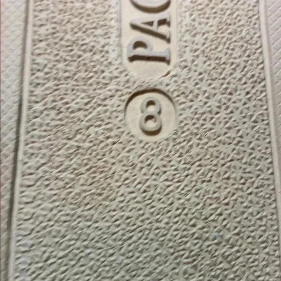 Packard by Foamtreads Crown Crest Navy Velvet Loafers  w 1” wedge heel. - Picture 7 of 9